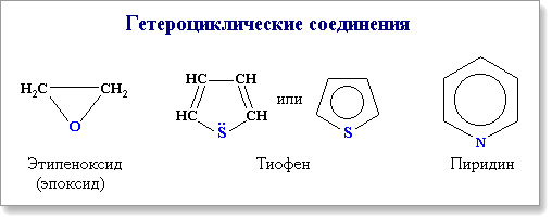 Гетероциклические соединения