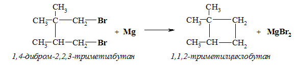 Синтез циклоалканов